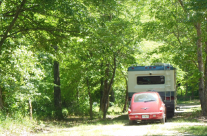 boodocking in the shade
