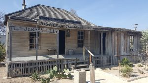 Judge Bean's bar, courthouse and billiard hall, Langtry, TX.